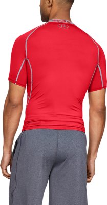 Under Armour Womens Ua HeatGear Armour Gym T-Shirt Compression Undershirt for Exercise Mens Gym Top with HeatGear Fabric
